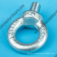 DIN580 Forged Steel Galvanized Eye Bolt and Nut